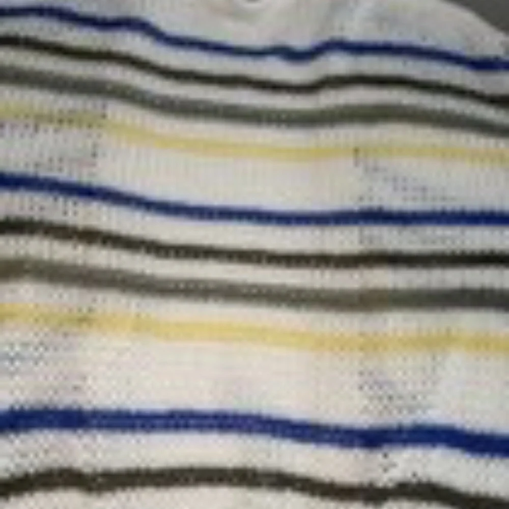 SOLD. Please DO NOT BUY.   Aerie Cardigan Sweater Woman Sz Large White Blue - Picture 7 of 12